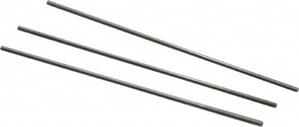 Van Keuren - 1.5mm Pitch, 1-1/2 Inch Long, Thread Pitch Diameter Measuring Wire - 0.87mm Nominal Best Wire Diameter, 0.0511 Inch Nominal Constant, 3 Pieces - Benchmark Tooling