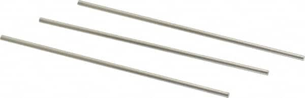 Van Keuren - 2mm Pitch, 1-1/2 Inch Long, Thread Pitch Diameter Measuring Wire - 1.15mm Nominal Best Wire Diameter, 0.0682 Inch Nominal Constant, 3 Pieces - Benchmark Tooling