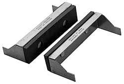 Yost Vises - 8" Jaw Width, Aluminum Vise Jaw Cap - Press On Attachment - Benchmark Tooling