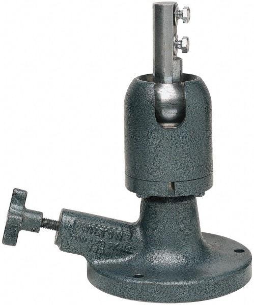 Wilton - 150 Lb Load Capacity, 5-7/8" Base Width/Diam, Work Positioner - 10-1/2" Max Height, Model Number 303 - Benchmark Tooling