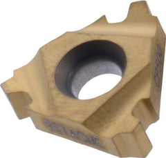 Seco - 16NR Internal Right Hand 8 Stub Acme Laydown Threading Insert - Grade CP500, TiAlN/TiN Coated Carbide - Benchmark Tooling