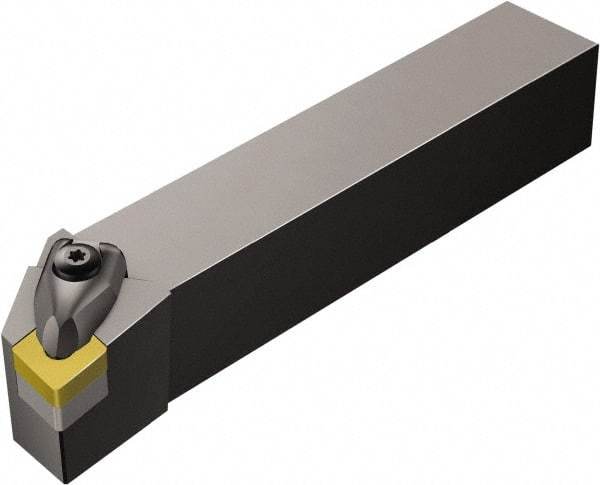 Sandvik Coromant - DCLN, Left Hand Cut, -5° Lead Angle, 40mm Shank Height x 40mm Shank Width, Negative Rake Indexable Turning Toolholder - 250mm OAL, CNMG 19 06 12 Insert Compatibility, Series T-Max P - Benchmark Tooling