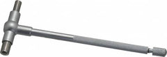 SPI - 1-1/4 to 2-1/8 Inch, 5-7/8 Inch Overall Length, Telescoping Gage - 5 Inch Long Handle, Hardened Tool Steel, Satin Chrome Finish - Benchmark Tooling