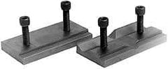 Cardinal Tool - 4" Wide x 1.5mm High, Step Vise Jaw - Hard, Steel, Fixed Jaw, Compatible with 4" Vises - Benchmark Tooling