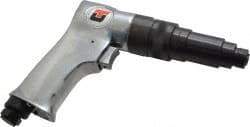 Universal Tool - 1/4" Bit Holder, 1,800 RPM, Pistol Grip Handle Air Screwdriver - 25 to 115 In/Lb Torque, 4 CFM - Benchmark Tooling