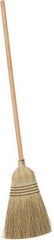 PRO-SOURCE - 60" OAL Corn Bristle Broom - Wood Handle - Benchmark Tooling