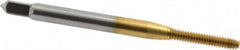 OSG - #3-48 UNC H4 Thread Limit Modified Bottoming Thread Forming Tap - Cobalt, TiN Finish, 1-13/16" OAL, 1/2" Thread Length, Right Hand Thread, Series HY-PRO NRT - Benchmark Tooling