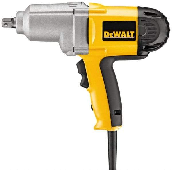 DeWALT - 1/2 Inch Drive, 345 Ft./Lbs. Torque, Pistol Grip Handle, 2,100 RPM, Impact Wrench - 7.5 Amps, 110 Volts - Benchmark Tooling