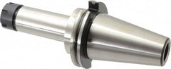 Parlec - 1mm to 16mm Capacity, 6.12" Projection, CAT50 Taper Shank, ER25 Collet Chuck - 10.12" OAL - Exact Industrial Supply