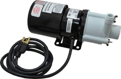 Little Giant Pumps - 1/12 HP, 21.9 Shut Off Feet, Magnetic Drive Pump - 1 Phase, 60 Hz - Benchmark Tooling