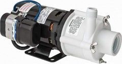 Little Giant Pumps - 1/10 HP, 24.3 Shut Off Feet, Magnetic Drive Pump - 1 Phase, 60 Hz - Benchmark Tooling