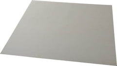 Made in USA - 12" Long, 12" Wide, Silicone Rubber Foam Sheet - 50 to 60 Durometer, White, -20 to 500°F, 640 psi Tensile Strength, Plain Backing, Stock Length - Benchmark Tooling