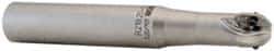 Seco - 1" Cut Diam, 0.86" Max Depth of Cut, 1-1/4" Shank Diam, 8.58" OAL, Indexable Ball Nose End Mill - 2.7" Head Length, Straight Shank, R218.20 Toolholder, 218.20-125.R Insert - Benchmark Tooling