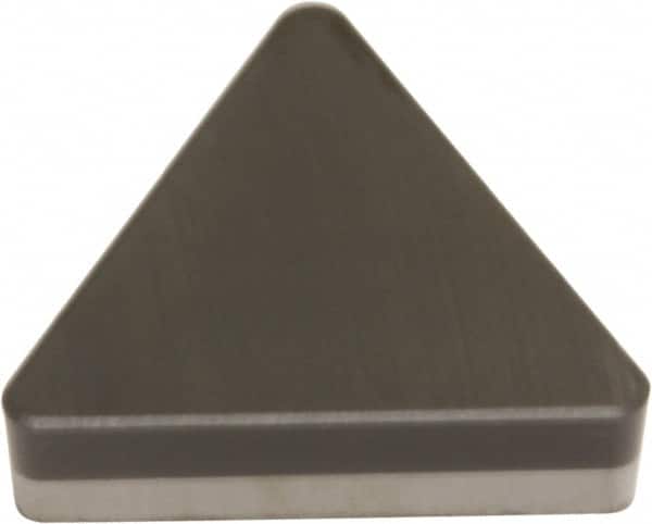 Sumitomo - TBGE521 Grade BN2000 PCBN Turning Insert - Uncoated, 60° Triangle, 5/32" Inscr Circle, 1/16" Thick, 1/64" Corner Radius - Benchmark Tooling