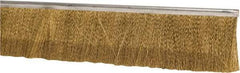 PRO-SOURCE - 5/16" Back Strip Brush Width, Stainless Steel Back Strip Brush - 2" Bristle Length, Stainless Steel, 36" OAL - Benchmark Tooling