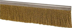 PRO-SOURCE - 5/16" Back Strip Brush Width, Stainless Steel Back Strip Brush - 2" Bristle Length, Stainless Steel, 72" OAL - Benchmark Tooling