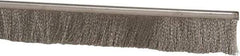 PRO-SOURCE - 5/16" Back Strip Brush Width, Stainless Steel Back Strip Brush - 2" Bristle Length, Stainless Steel, 72" OAL - Benchmark Tooling