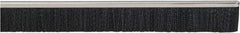 PRO-SOURCE - 1/2" Back Strip Brush Width, Stainless Steel Back Strip Brush - 1" Bristle Length, Nylon, 36" OAL - Benchmark Tooling