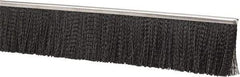 PRO-SOURCE - 1/2" Back Strip Brush Width, Stainless Steel Back Strip Brush - 4" Bristle Length, Nylon, 36" OAL - Benchmark Tooling