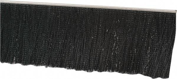 PRO-SOURCE - 1/2" Back Strip Brush Width, Stainless Steel Back Strip Brush - 6" Bristle Length, Nylon, 36" OAL - Benchmark Tooling