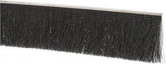 PRO-SOURCE - 1/2" Back Strip Brush Width, Stainless Steel Back Strip Brush - 4" Bristle Length, Nylon, 72" OAL - Benchmark Tooling