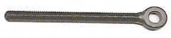 Gibraltar - 1-8, External Male Thread, Steel, Eye Hole Head, Rod End - Black Oxide Finish, 1" Shank Diam, 6" Hole Center to End, Grade C-1035 & C-1030, 2-1/32" Thread Length - Benchmark Tooling