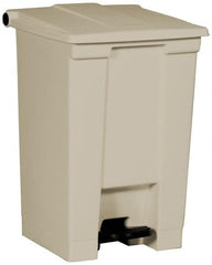 Rubbermaid - 12 Gal Rectangle Unlabeled Trash Can - Exact Industrial Supply