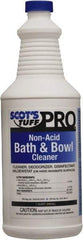 Scot's Tuff - 32 oz Bottle Liquid Toilet Bowl Cleaner - Citrus Scent, Toilet Bowl - Benchmark Tooling