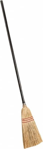 PRO-SOURCE - 55" OAL Corn Bristle Broom - Wood Handle - Benchmark Tooling