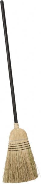 PRO-SOURCE - 56" OAL Corn Bristle Broom - Wood Handle - Benchmark Tooling