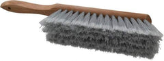 PRO-SOURCE - Plastic Counter Duster - 2-1/2" Bristle Length, 8" Long Head, Hardwood Handle, Gray - Benchmark Tooling