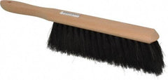 PRO-SOURCE - Horsehair Counter Duster - 2-1/2" Bristle Length, 9" Long Head, Hardwood Handle, Black - Benchmark Tooling