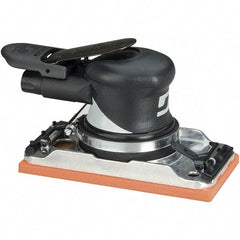 Dynabrade - 10,000 OPM, 16 CFM Air Consumption, Palm Air Orbital Sander - Rectangular Pad, 1/4 NPT Inlet - Benchmark Tooling