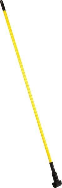 PRO-SOURCE - 60" Fiberglass Clamp Jaw Mop Handle - Polypropylene Connector, Use with Wet Mops - Benchmark Tooling