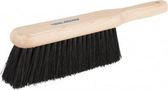 PRO-SOURCE - Polypropylene Counter Duster - 2-1/2" Bristle Length, 8" Long Head, Hardwood Handle, Black - Benchmark Tooling