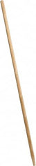 PRO-SOURCE - 54 x 1-1/8" Wood Handle for Push Brooms - Tapered Connection, Tan - Benchmark Tooling