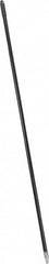 PRO-SOURCE - 60 x 15/16" Metal Handle for Push Brooms - Threaded Connection, Silver - Benchmark Tooling