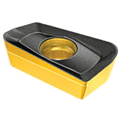 Iscar - HP ANKT0702 R Grade IC808 Carbide Milling Insert - TiAlN/AlTiN/TiN Finish, 0.1024" Thick, 0.5mm Corner Radius - Benchmark Tooling