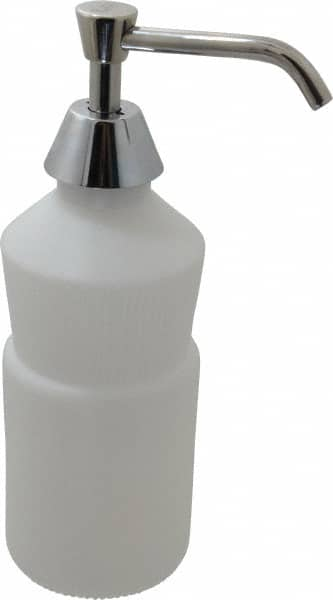 Value Collection - 34 oz Liquid Soap Dispenser Hardware - Plastic, Hanging, Chrome - Benchmark Tooling