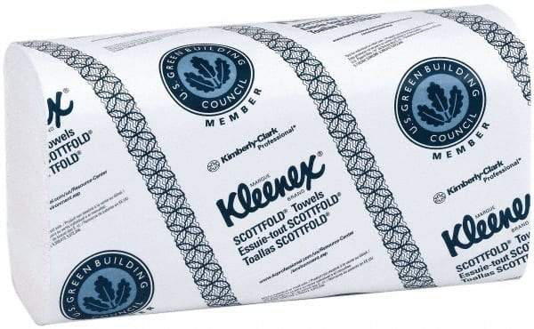 Kleenex - 1 Ply White Multi-Fold Paper Towels - 9-3/8" Wide - Benchmark Tooling