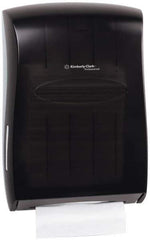 Kimberly-Clark Professional - Hands Free, Plastic Paper Towel Dispenser - 18.88" High x 13-1/4" Wide x 5.88" Deep, 2-1/2 Sleeves, Smoke (Color) - Benchmark Tooling