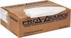 PRO-SOURCE - 0.47 mil Thick, Household/Office Trash Bags - 40" Wide x 48" High, Clear - Benchmark Tooling