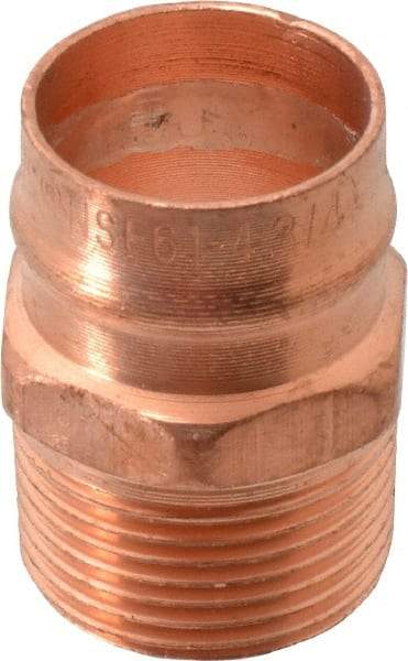 B&K Mueller - 3/4" Copper Pipe Male Adapter - C X M, Presoldered - Benchmark Tooling