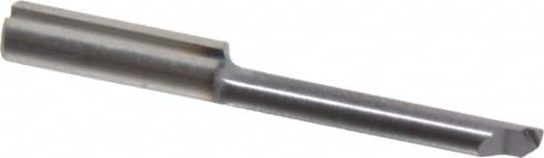 Iscar - 2.8mm Min Bore Diam, 19mm Max Bore Depth, 4mm Shank Diam, Boring Bar - Right Hand Cut, Solid Carbide, TiAlN Finish - Exact Industrial Supply