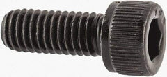 Value Collection - #10-32 UNF Hex Socket Drive, Socket Cap Screw - Alloy Steel, Black Oxide Finish, Fully Threaded, 1/2" Length Under Head - Benchmark Tooling