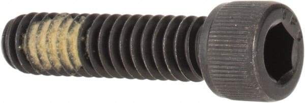 Value Collection - 3/8-16 UNC Hex Socket Drive, Socket Cap Screw - Alloy Steel, Black Oxide Finish, Fully Threaded, 1-1/4" Length Under Head - Benchmark Tooling