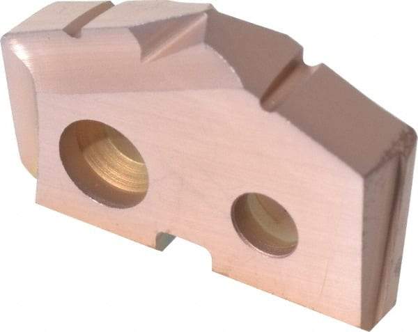 Allied Machine and Engineering - 41/64" Diam x 1/8" Thick, Seat Code 0, 132° Included Angle Spade Drill Insert - AM200 Coated, Cobalt, Grade Super Cobalt, Series GEN2 T-A - Benchmark Tooling