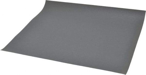 Norton - 240 Grit, Silicon Carbide Sanding Sheet - 11" Long x 9" Wide, Very Fine Grade, B Weighted Paper Backing - Benchmark Tooling