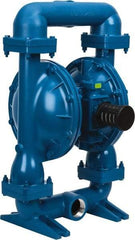 SandPIPER - 2" NPT, Metallic, Air Operated Diaphragm Pump - Santoprene Diaphragm, Aluminum Housing - Benchmark Tooling