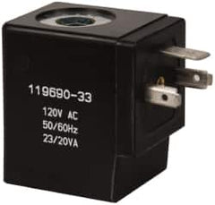 ARO/Ingersoll-Rand - 30mm 120 VAC Coil Stacking Solenoid Valve - For Use with Stacking Solenoid Valves - Benchmark Tooling